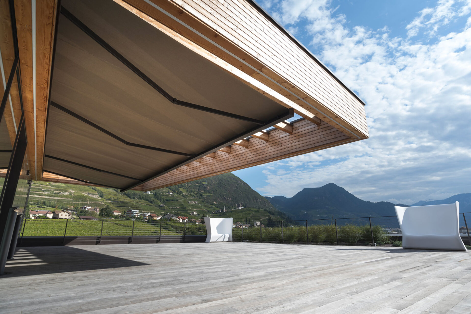 Pergola Toit Retractable - Gennius Isola 3 - Botanic Fusion & Cocktail