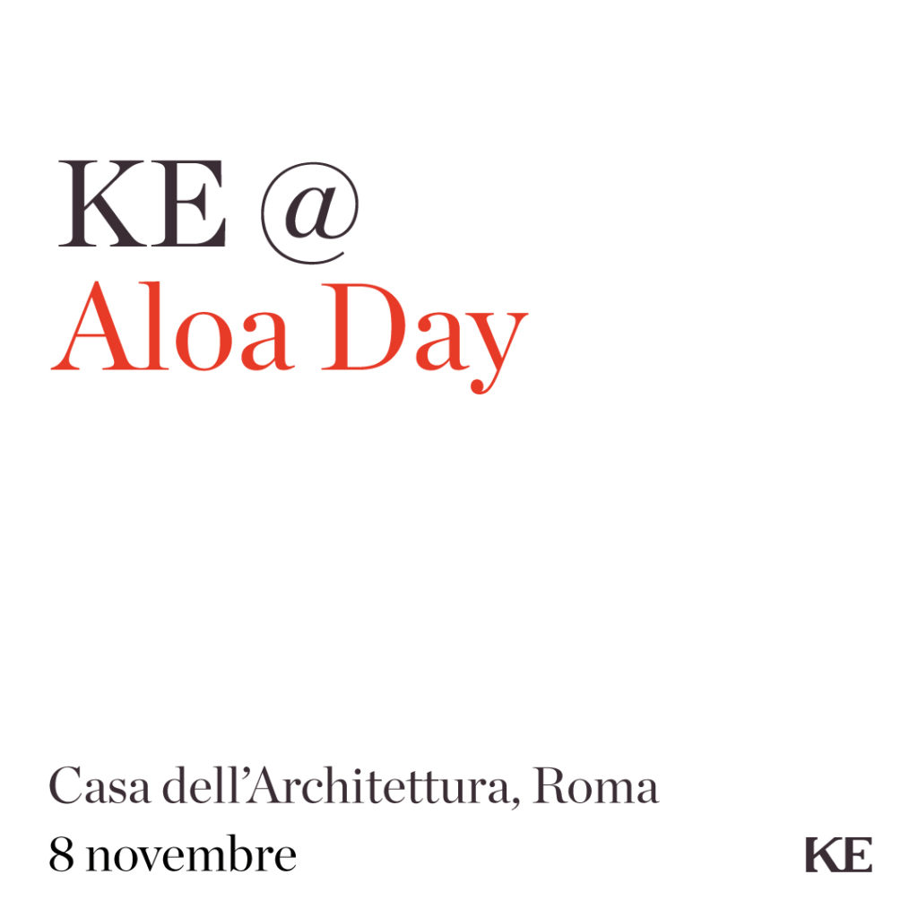 KE Outdoor Design sostiene la decima edizione dell’ALOA DAY a Roma