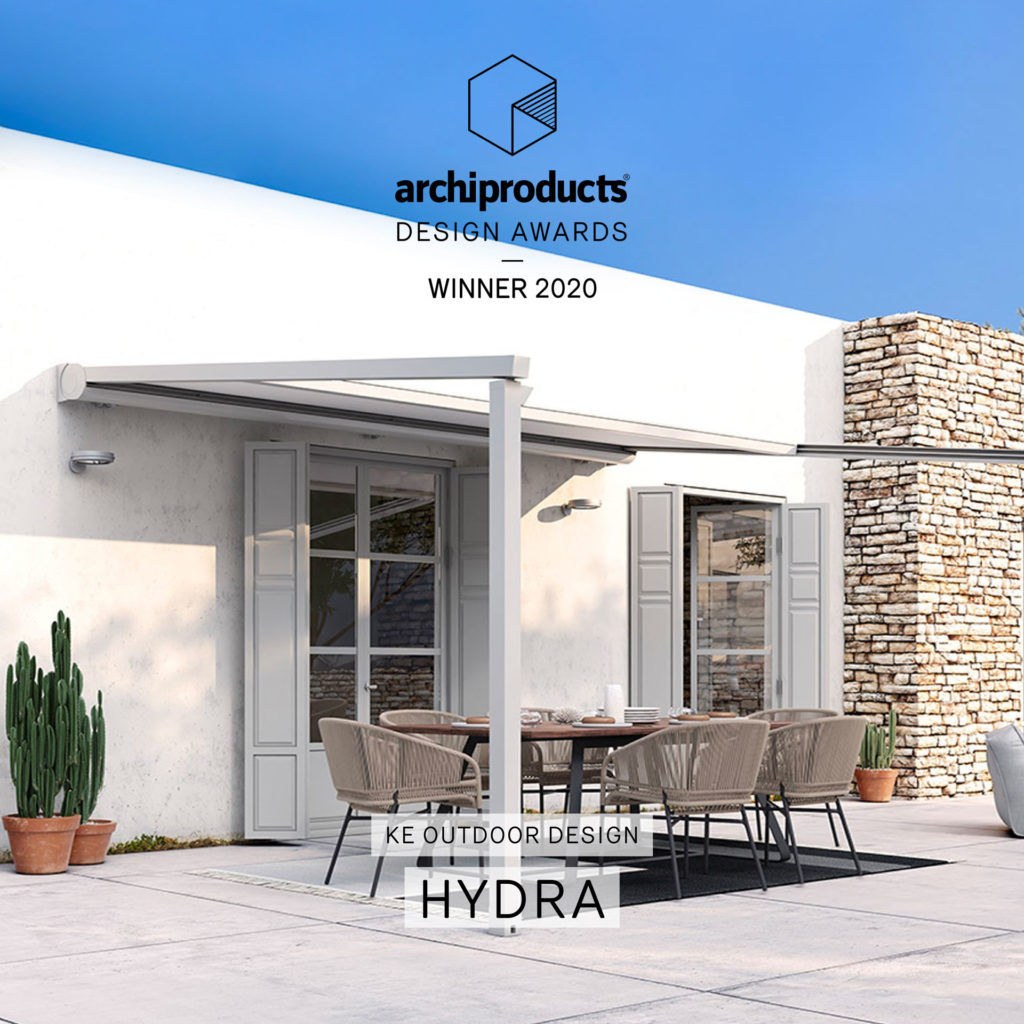 KE: HYDRA awarded the prestigious Archiproducts Design Award 2020