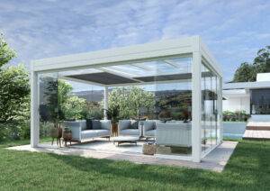 Pergola Toit Retractable - Gennius Isola 3 - Botanic Fusion & Cocktail